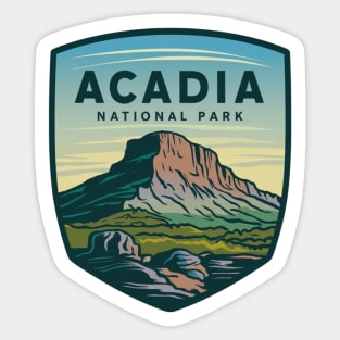 Acadia National Park Maine's Treasure Sticker